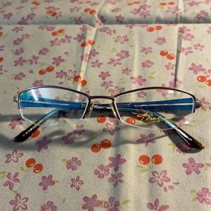 Thalia brand new glasses in brown and blue